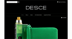 Desktop Screenshot of d-e-s-c-e.com